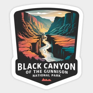 Black Canyon of the Gunnison National Park Colorado Sticker